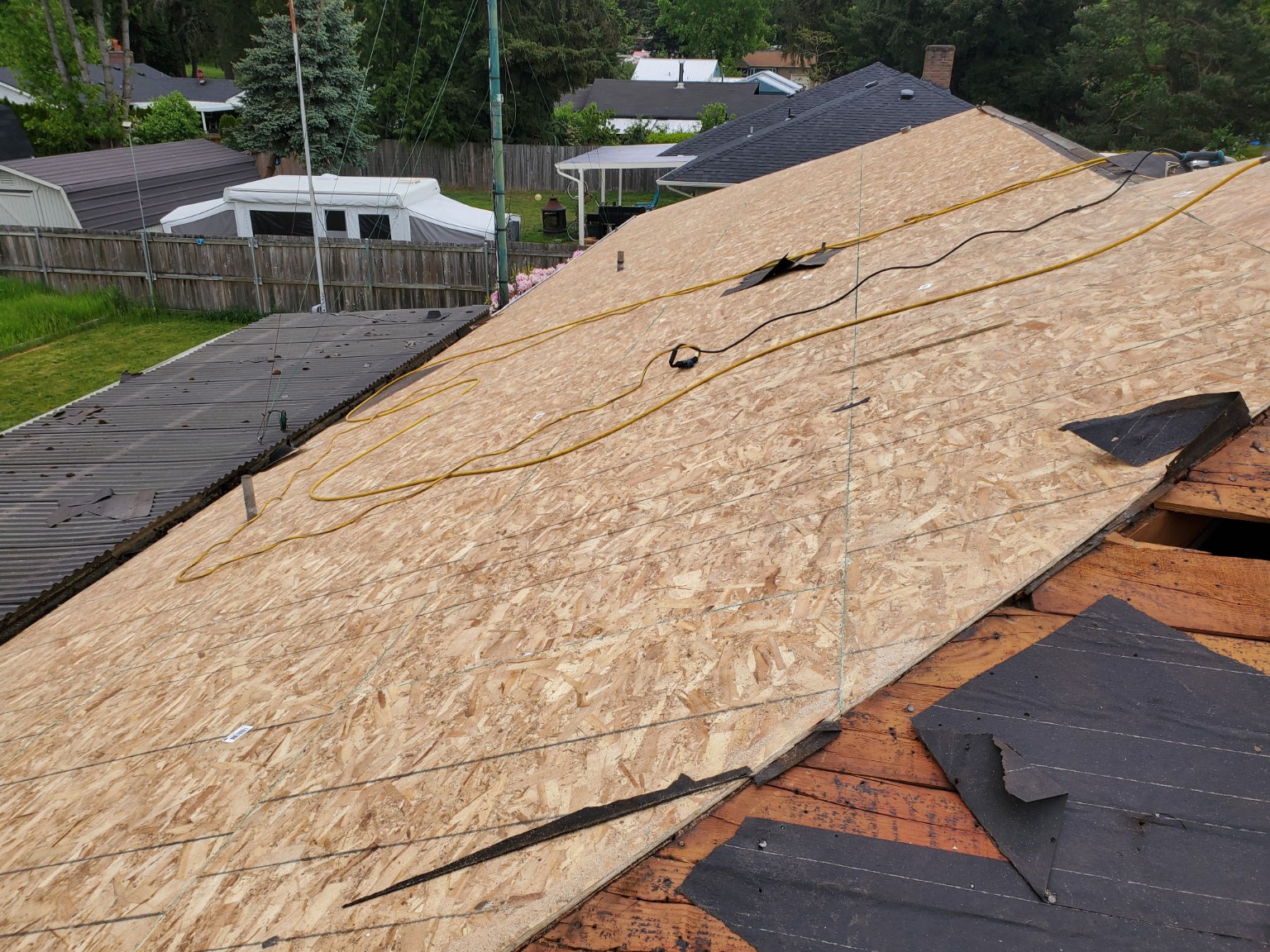 Roof deck replacement